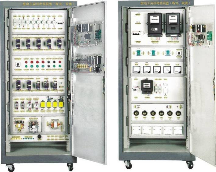 KRA-KF3X电工实训考核装置(柜式、双面型)