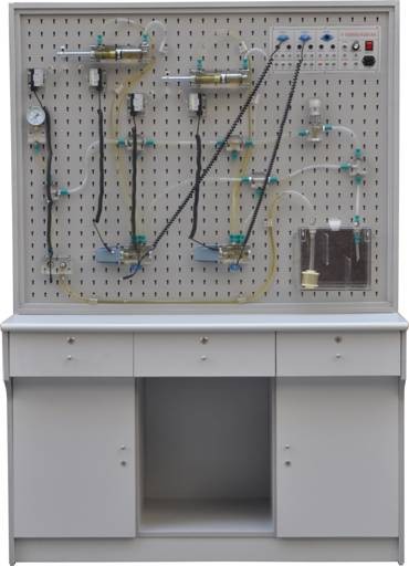 透明液压传动演示系统|普通透明液压传动实训装