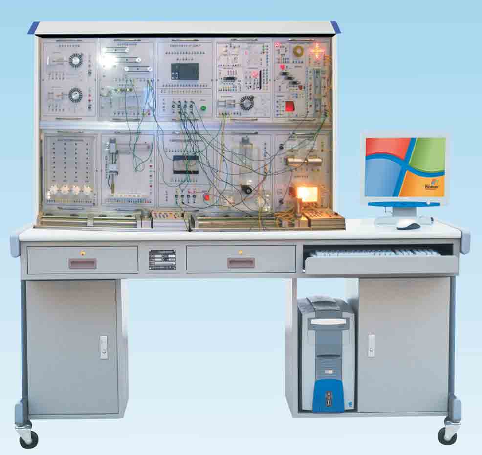 PLC控制工业电气及实物模型实训装置