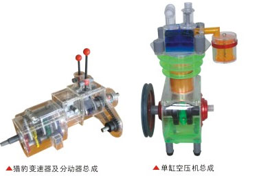 汽车各部件透明模型 东风、解放汽车、柴油机、桑塔纳、广州本田部件透明模型