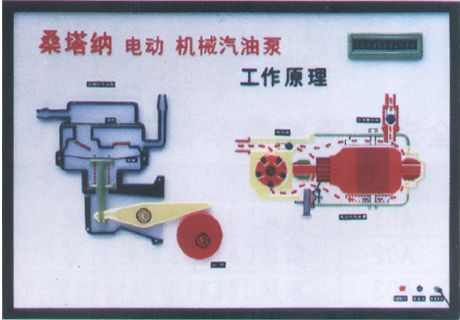 桑塔纳2000GSl型时代超人电动程控电教板、示教板