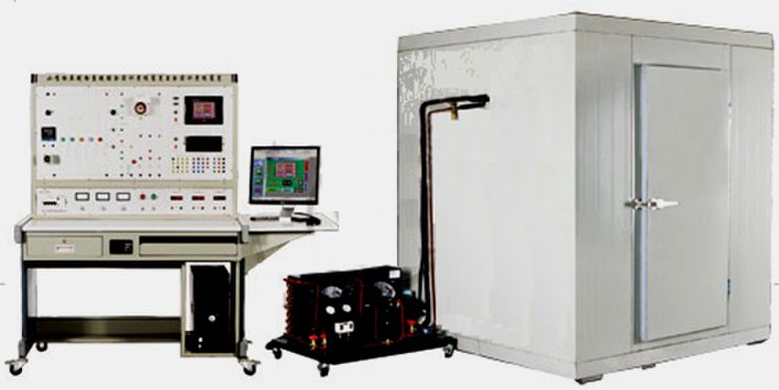小型冷库电气实训智能考核装置|小型冷库制冷系